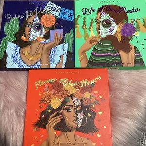 Kara beauty set of 3;palettes